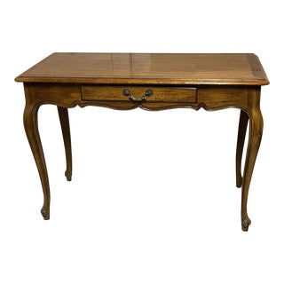 Vintage Henredon Provincial Writing Desk For Sale