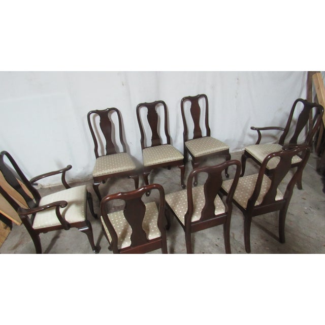 Item: Ethan Allen Chairs Details: Signed Ethan Allen Great Designer Look/Quality Piece Cherry Queen Anne Beautiful Look...