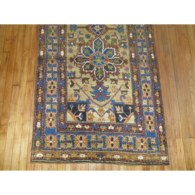 Textile Kurd Bidjar Long Antique Runner - 3'6" x 14'7" For Sale - Image 7 of 18