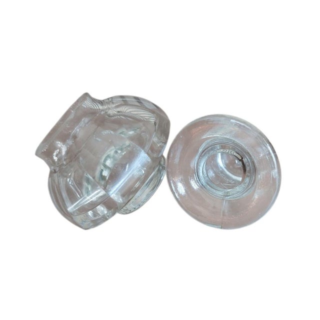 Antique Carved Wooden Inkwell with Glass Insert by Bear Brienz, 1880s-1910s For Sale - Image 12 of 16