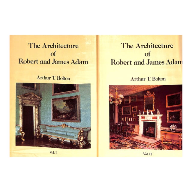 "The Architecture of Robert and James Adam: Volumes I & Ii" 1984 Bolton, Arthur T. For Sale