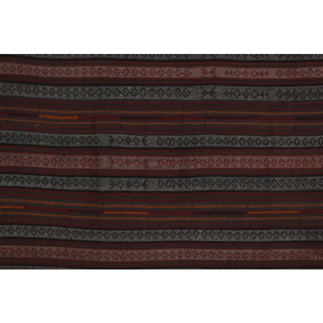 Turkish Kilim Hand Woven Rug 4'4'' X 12'12'' For Sale In Philadelphia - Image 6 of 13
