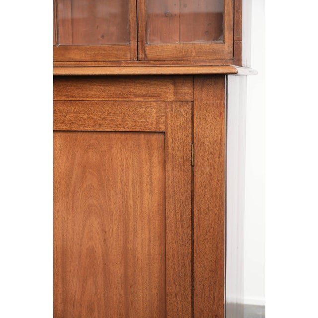 Antique English Gothic-Style Cabinet with Curved Wood, 1800s For Sale - Image 14 of 18