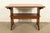 Stickley Style Antique Mission Oak Arts & Crafts Metamorphic Library Table Monk's Chair | Newly Refinished For Sale - Image 12 of 15