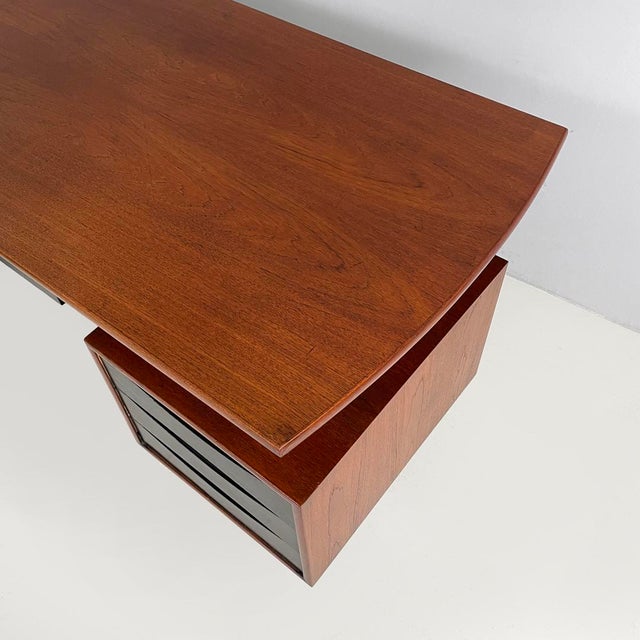 Mid-Century Modern Italian Double Desk by Campo and Graffi for Home, 1960s For Sale - Image 17 of 18