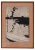 18th Century Japanese Woodcut For Sale