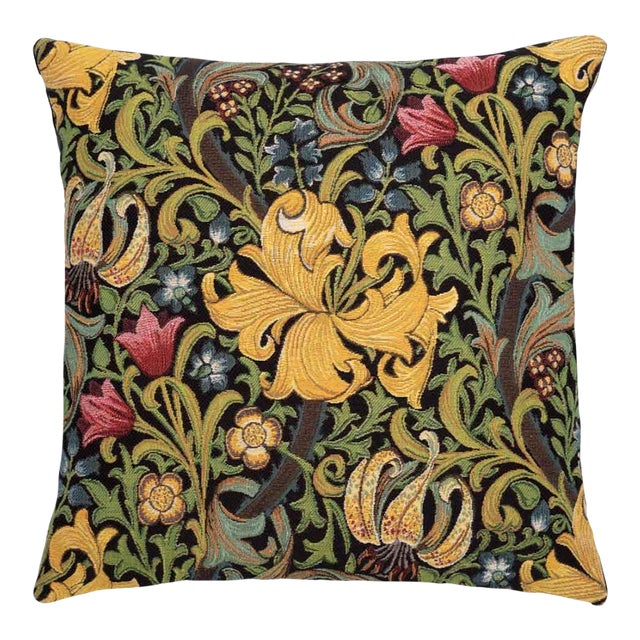 Golden Lily Classic Regular Cushion With Feather Filler - 46x46cm (18"x18") For Sale