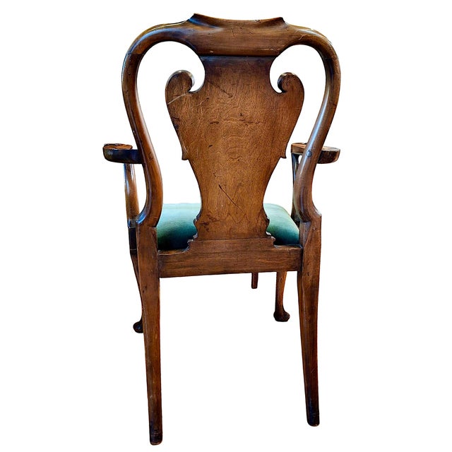 Antique Early Georgian Armchair in the Style of Giles Grendey (1693-1780) For Sale - Image 4 of 10