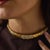 1980s Vintage 5.00 Carat Diamond 18k Yellow Gold Flexible Chocker Necklace For Sale - Image 5 of 6