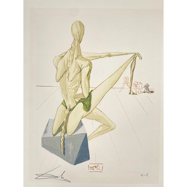 Salvador Dali, Minosl, 1960s, Woodcut For Sale - Image 12 of 12