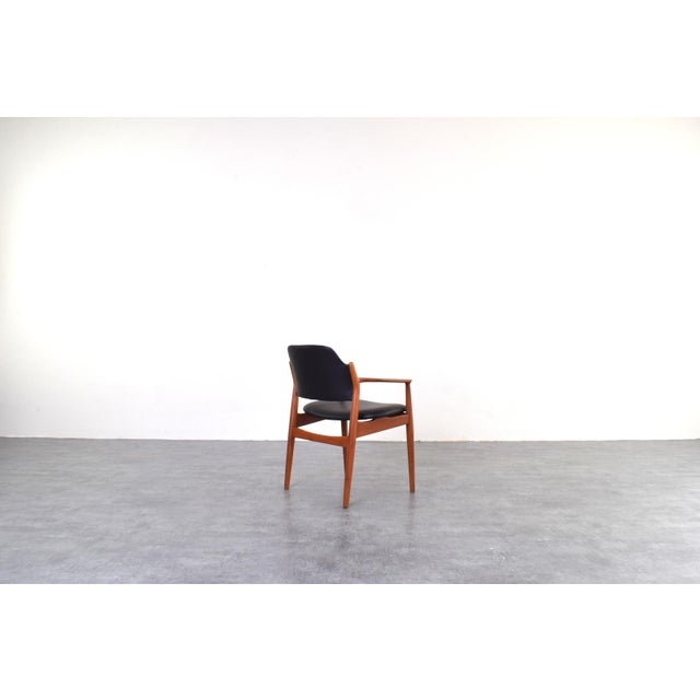 1960s Mid-Century Modern Danish Teak Chair by Arne Vodder for Sibast, 1960s For Sale - Image 5 of 13