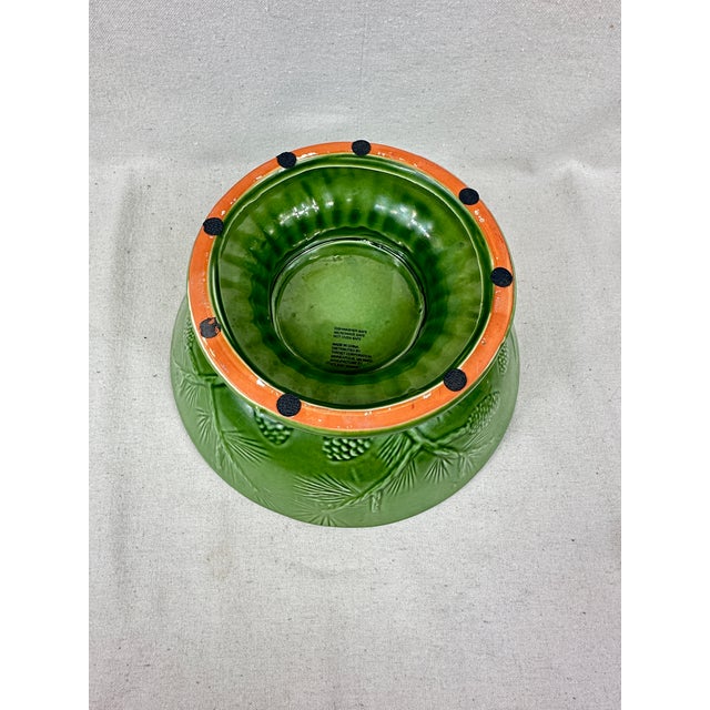 Large Ceramic Pedestal Bowl For Sale - Image 10 of 11