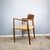 Brown Danish Armchair in Teak and Paper Cord by Niels Otto Møller for J.L. Møllers, 1960s For Sale - Image 8 of 13