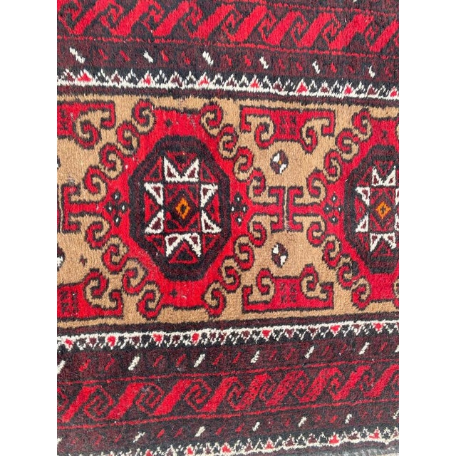 Vintage Baluch Rug, 1950s For Sale - Image 4 of 18