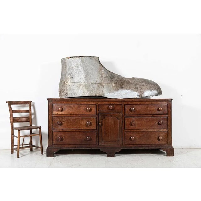 Antique Monumental Cobbler's Boot Trade Sign. Provenance: By Repute Crosby Cobblers - Liverpool Est 1841 Originally hung...