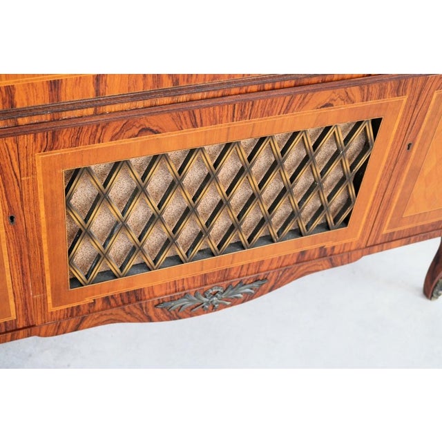 Gustavian Audio Cabinet, 1950s For Sale - Image 14 of 15