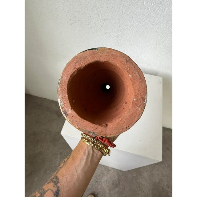 Ceramic Female Candleholder for Women from Soufflenheim, 1920s-1930s For Sale - Image 16 of 17