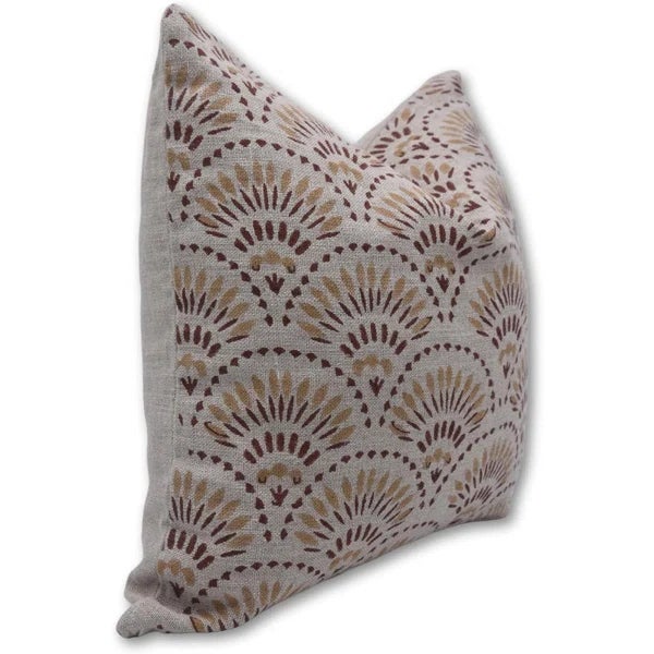 Add a touch of artisanal beauty to your home with this handmade block print cushion cover from Fabdivine. Crafted from...