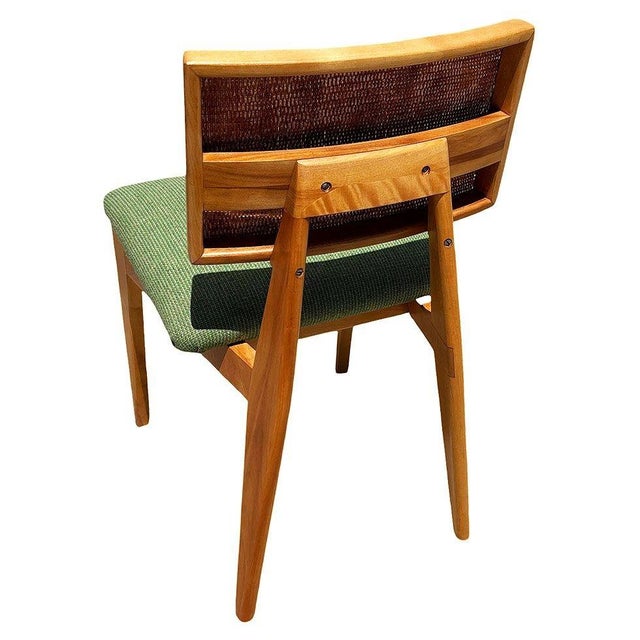 Wood Model 4663 Walnut Dining Chairs Attributed to George Nelson for Herman Miller, Set of 6 For Sale - Image 7 of 9