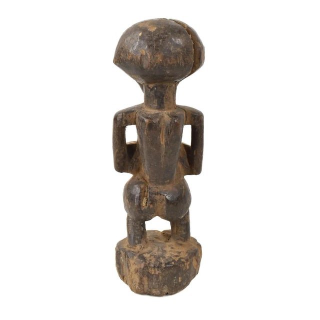 Early 20th Century Early 20th Century Songye Nkishi Kifwebe Miniature Power Figure For Sale - Image 5 of 8