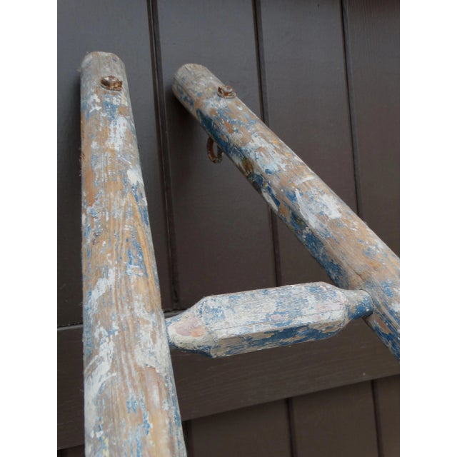 Early French Farm Orchard Picking Ladder, 103 Inches For Sale - Image 10 of 12