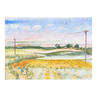 California Coastal Landscape by Patricia Gren-Hayes For Sale