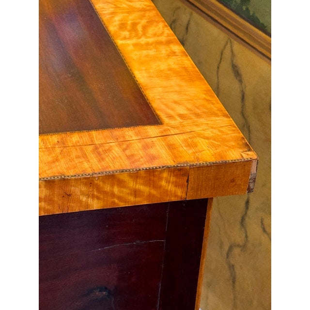 Early 19th C. English Hepplewhite Mahogany and Satinwood Sideboard For Sale - Image 15 of 15