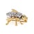 This is an adorable vintage bee pin. It is crafted from 14k yellow and white gold featuring a bee with wings, its body and...