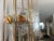Late 20th Century Modernist Italian Brass and Lucite Floor Lamps - a Pair For Sale - Image 5 of 8