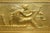 19th C. Large French Empire Bronze Gilded Ormolu Figural Clock For Sale - Image 11 of 17