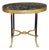 1940's French Marble Top Bronze Ormolu Mounted End Table Manner of Weisweiller For Sale