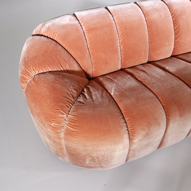 Pierre Paulin Three Seat Sofa in the Style of Pierre Paulin For Sale - Image 4 of 10