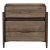 Contemporary, edgy, and quite simply exceptional, this side table is handcrafted of minimally finished walnut wood to...