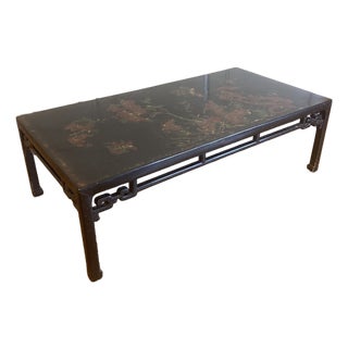 Chinoiserie Rectangular Coffee Table For Sale