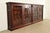 Late 19th Century R. J. Horner Style Antique American Empire Monumental Carved Mahogany Quadruple Bookcase Cabinet, Circa 1890s For Sale - Image 5 of 14
