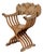 19th Century Anglo-Indian Bone-Inlaid Savonarola Chair For Sale