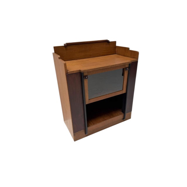 Art Deco Amsterdam School Cabinet from J.J. Zijfers Amsterdam, 1920s For Sale - Image 16 of 16