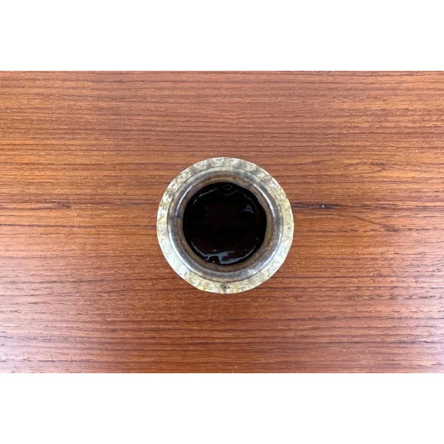 Small Mid-Century German Studio Pottery Vase by Walter Stürmer, 1960s, in Very Good conditions. Designed 1960 to 1969 This...