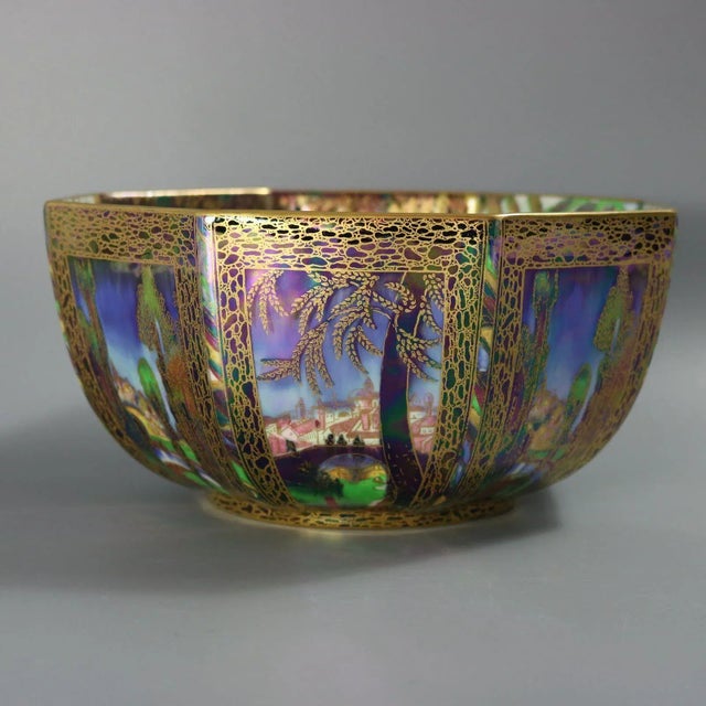 Wedgwood Fairyland Lustre Octagonal Dana Bowl For Sale - Image 6 of 18