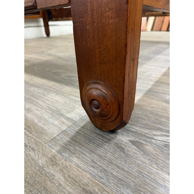Antique Full Size Late Victorian Carved Walnut Bed For Sale In Kansas City - Image 6 of 18