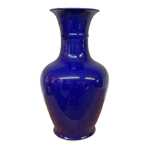 Martino Interiors Chinese Porcelain Vase, Cobalt Blue