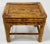 Chinoiserie Vintage Scorched Bamboo Riser or Plant Stand For Sale - Image 3 of 8
