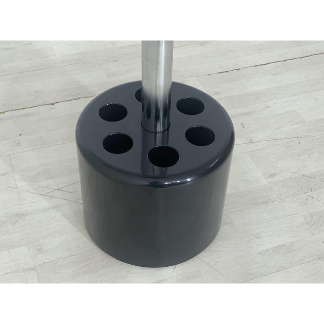 Vintage Black Clothes Rack For Sale - Image 4 of 6