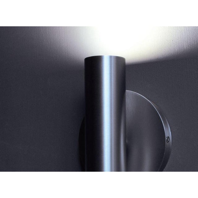 Contemporary Mythos 2 Lights Led Wall Light in Satin Nickel by Aggiolight For Sale - Image 3 of 6