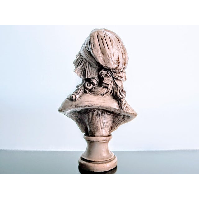 Sculpture Materials French Girl in Bonnet Composed Torso Sculpture For Sale - Image 7 of 10