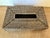Vintage Brown Rattan Long Tissue Box Cover For Sale - Image 4 of 4