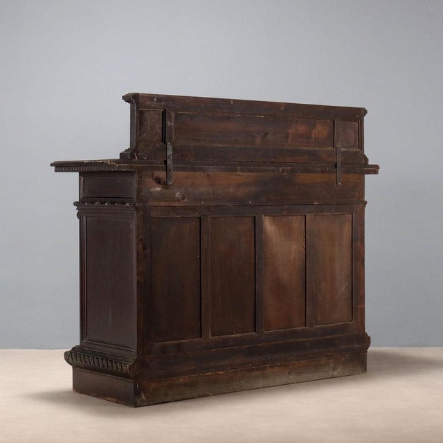 Neo-Renaissance Style Walnut Sideboard For Sale - Image 10 of 11