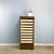 Vintage Roller Shutter Cabinet in Dark Oak, 1950s For Sale - Image 6 of 12