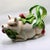 French Country Vintage Fitz & Floyd "French Market" Ceramic Pig Teapot – Whimsical Country Majolica Style For Sale - Image 3 of 14