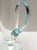 Light Blue Murano Glass Cocktail Glasses and Pitcher by La Murrina, 1980s, Set of 7 For Sale - Image 9 of 15